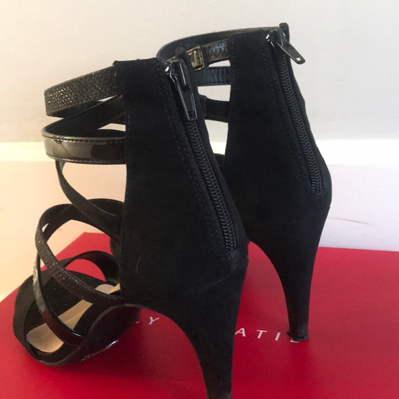 Strappy black heels - Picture 3 of 4